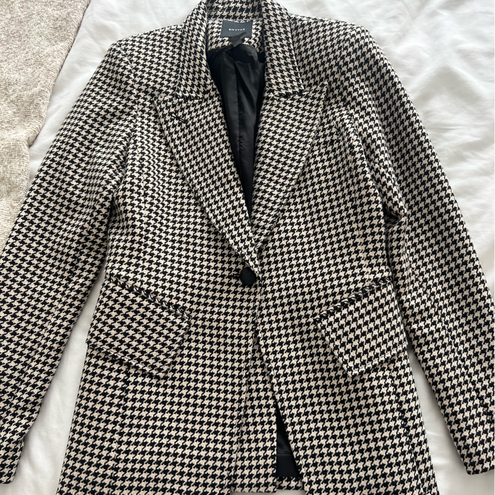 Smythe houndstooth blazer